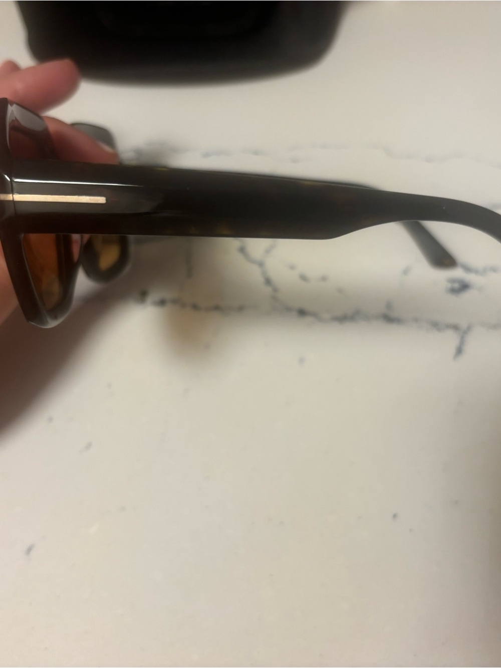 Tom Ford Tortoiseshell Sunglass - Picture 3 of 8